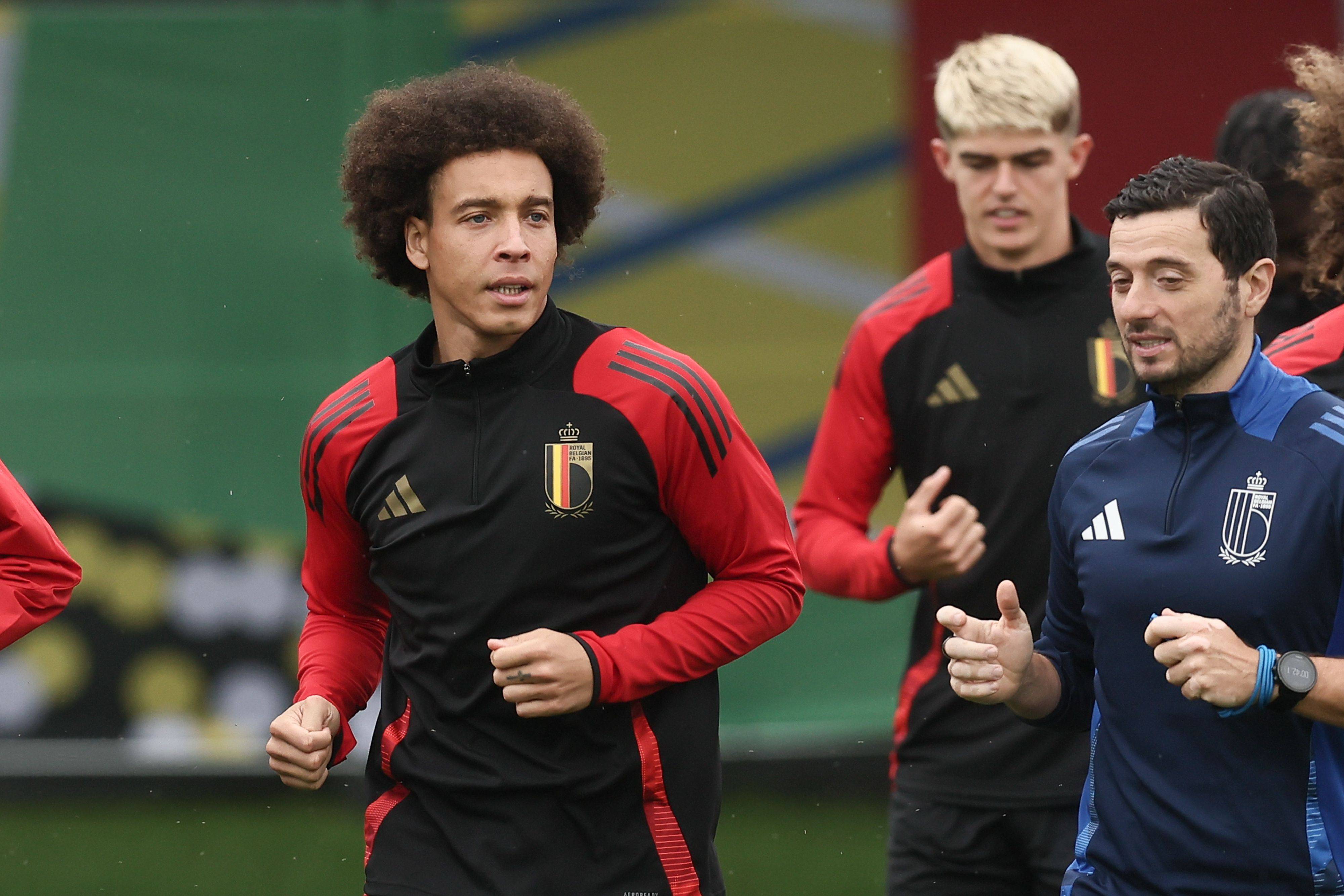 Tedesco: Witsel feels unwell in training, to miss Romania match -illustration-