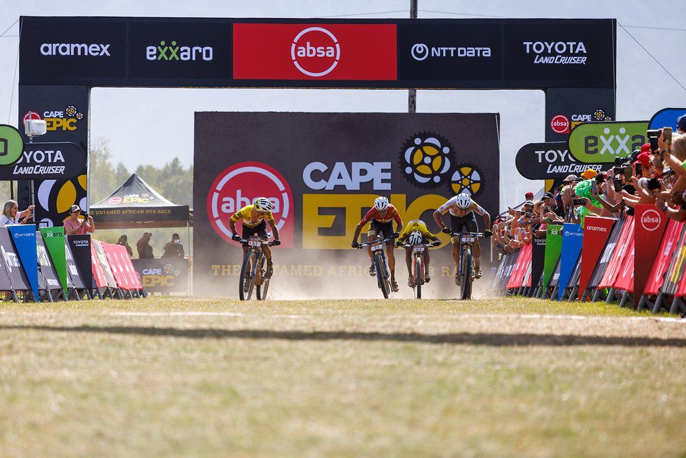 2024 Cape Epic Stage 1: Sprint Malfunction Separates the Victors by a Hair as Feng Kuanjie and Zhu Jun Secure Sixth Place -illustration-6