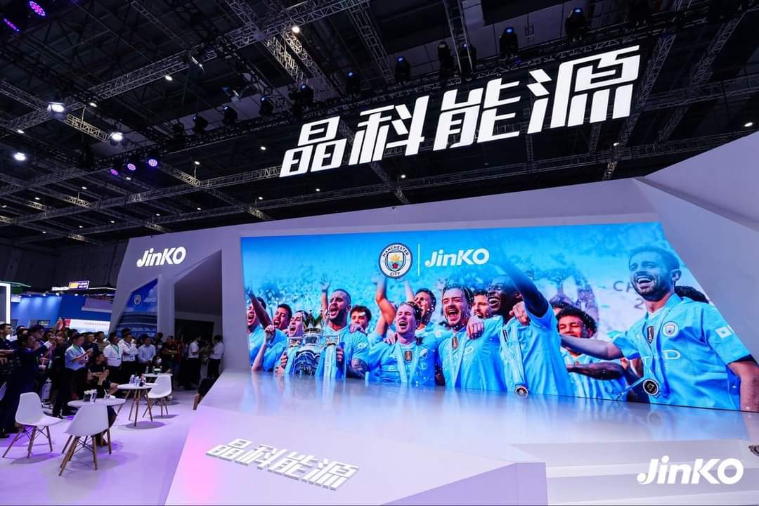 Chinese Solar Giant JinkoEnergy Signs Official Sponsorship Deal with Manchester City Worth Over £10 Million Annually -illustration-