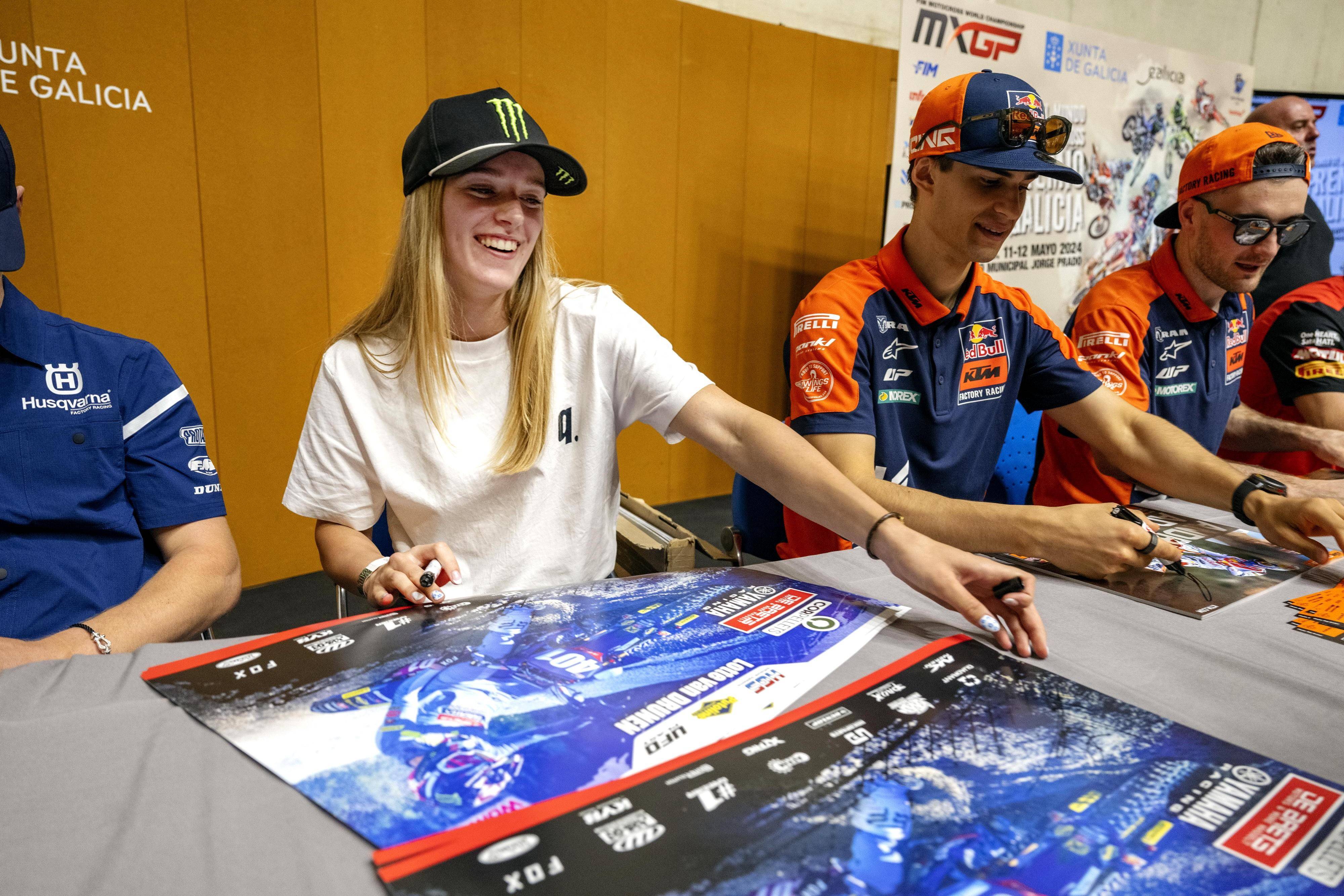 Meet Lotte Van Drunen: The Rising Star of the FIM WMX Women’s Motocross World Championship -illustration-