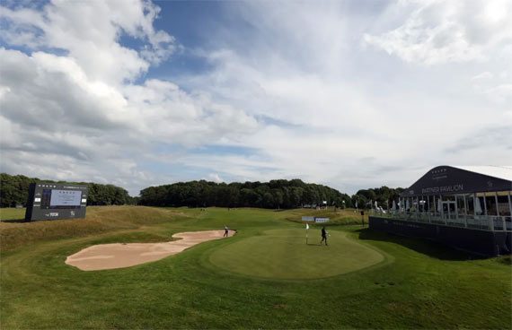 Hagenäs Vastholmen Golf Club 18th Hole Green