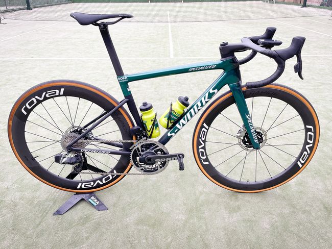 Roglič's S-WORKS TARMAC SL8 Race Bike