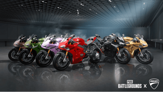 PUBG x Ducati Collaboration: Ride Vibrant Motorcycle Skins in the Game -illustration-1