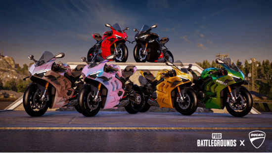 PUBG x Ducati Collaboration: Ride Vibrant Motorcycle Skins in the Game -illustration-2