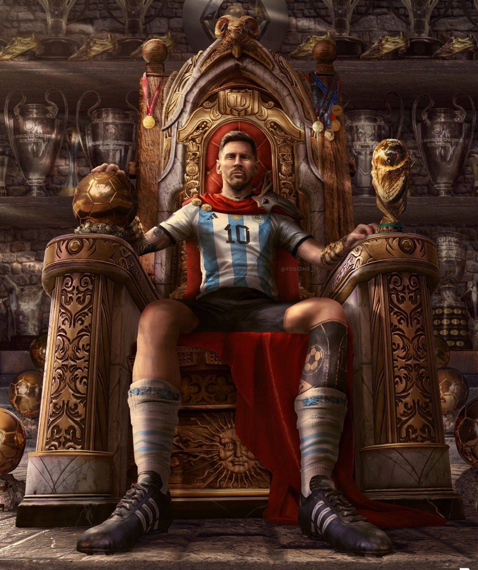 Messi Turns 37! Argentine Superstar Continues His Ageless Soccer Saga – Can the King Lead Argentina to Copa América Glory? -illustration-1