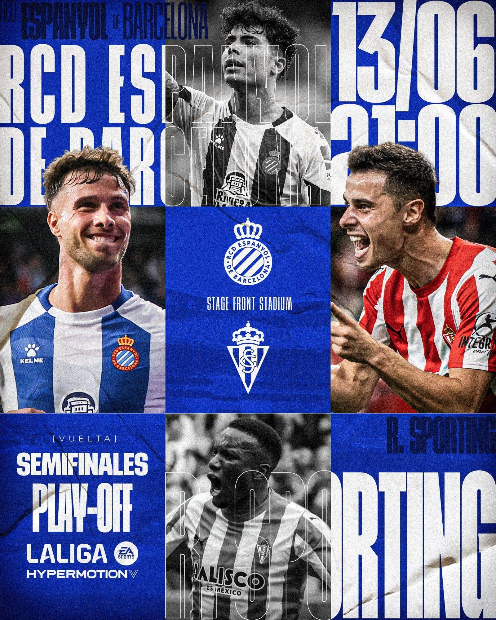 Segunda Division Promotion Playoff Final Matchup Confirmed: RCD Espanyol vs Real Oviedo -illustration-