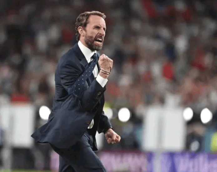 Crying Out ‘Saint Southgate’? England’s Southgate Leads Team to Quarter-Finals or Better in Four Major Tournaments, Unmatched in Europe -illustration-