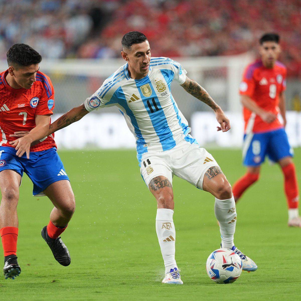 Tyc: Di María to start for Argentina against Ecuador -illustration-