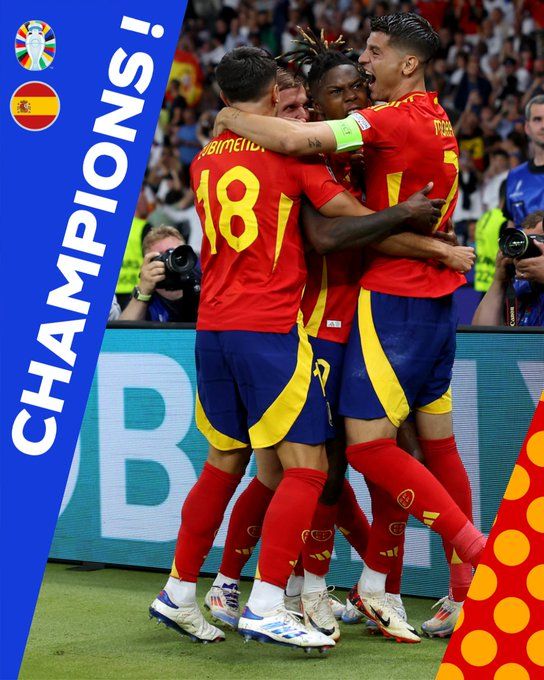 Morning News: Spain Claims Euro Championship Title -illustration-