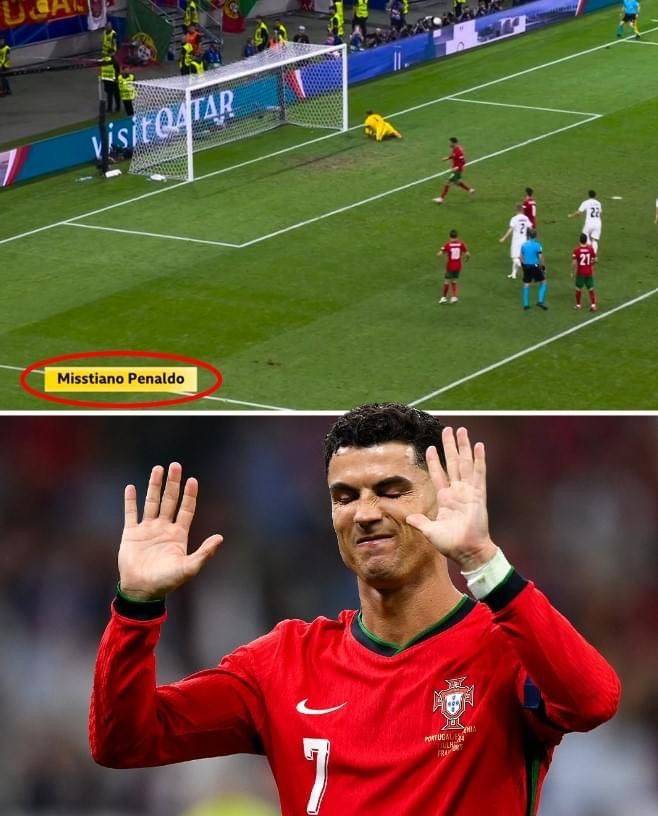 What Does It Mean? Ronaldo Misses Penalty in Extra Time, Foreign Media Jokes: “Miss-tiano Ron-aldo” -illustration-