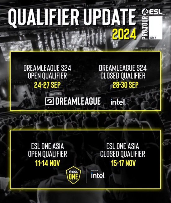 ESL Reschedules Qualifiers for DreamLeague Season 24 and ESL One Asia -illustration-