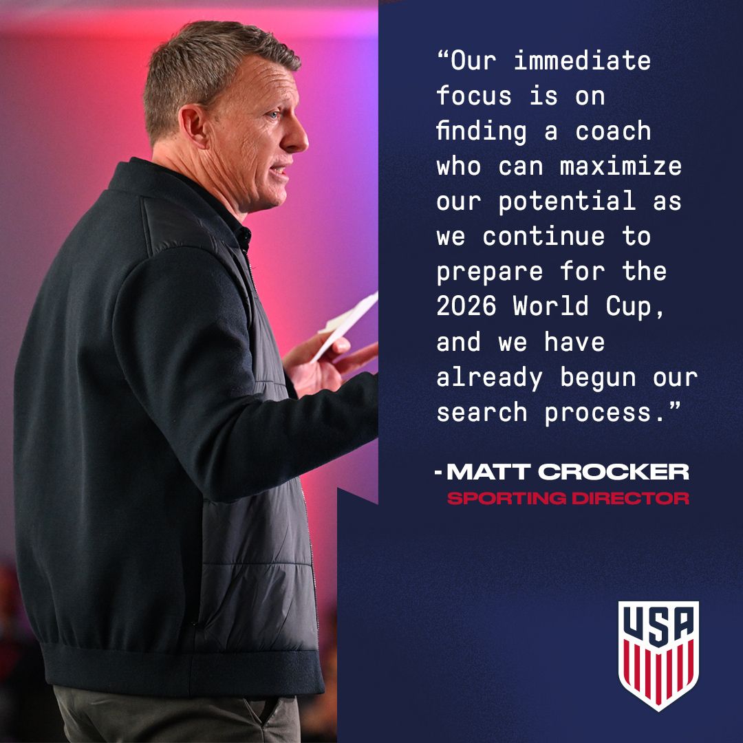 Official: USMNT Coach Berhalter Departs, Sporting Director Crocker Takes Over Temporarily -illustration-1