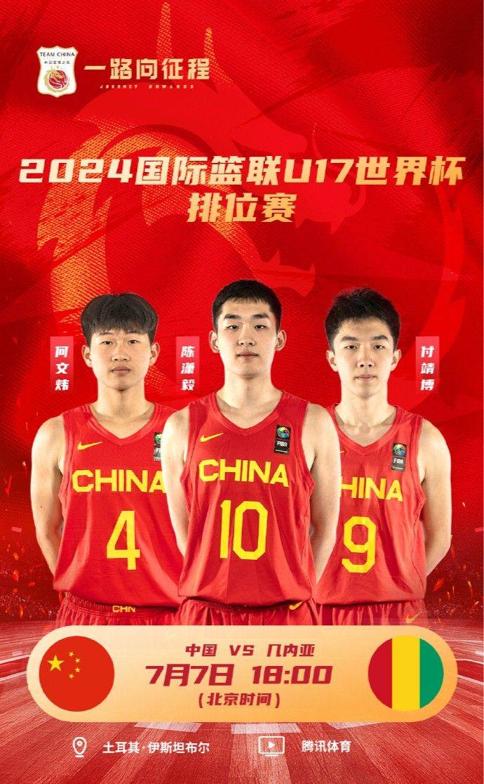 China U17 Men’s Basketball Starting Lineup vs Guinea: Xun Sinan Absent, Li Yuezhou and Zhang Boyuan Lead -illustration-