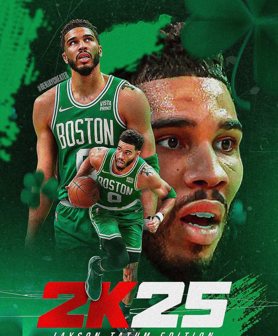 US Media: Tatum Expected to be the Cover Athlete for NBA 2K25 -illustration-