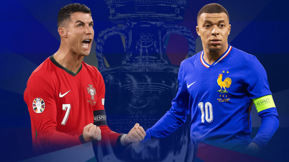 Will the Curse Be Broken Tonight? Mbappé’s Goalscoring Record Against Ronaldo in Official Matches -illustration-