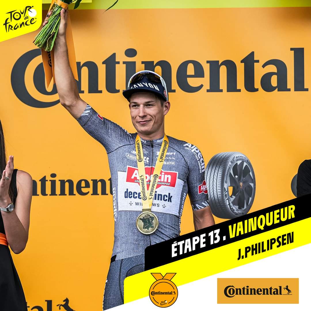 Stage 13 of the 2024 Tour de France: A Clean Cut Victory, Philipsen Returns with Force -illustration-