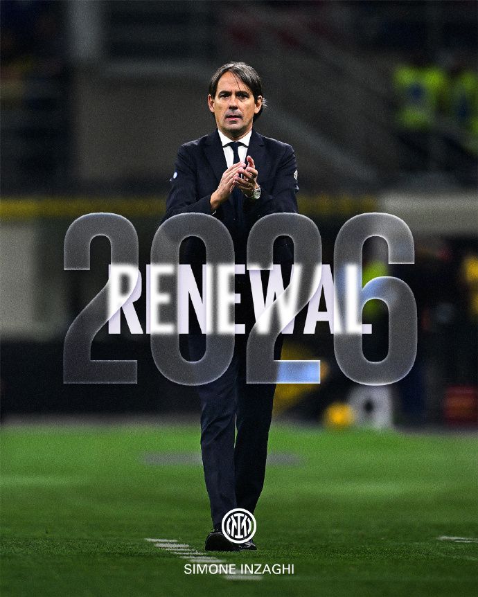 Official: Inzaghi extends Inter contract -illustration-