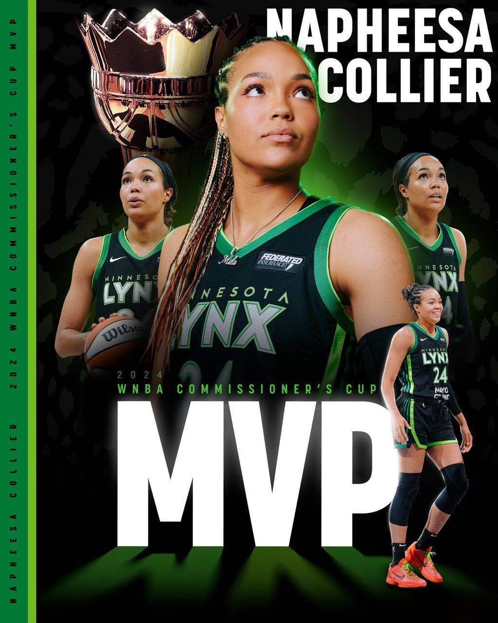 Cats’ Collier Claims President’s Cup MVP! -illustration-