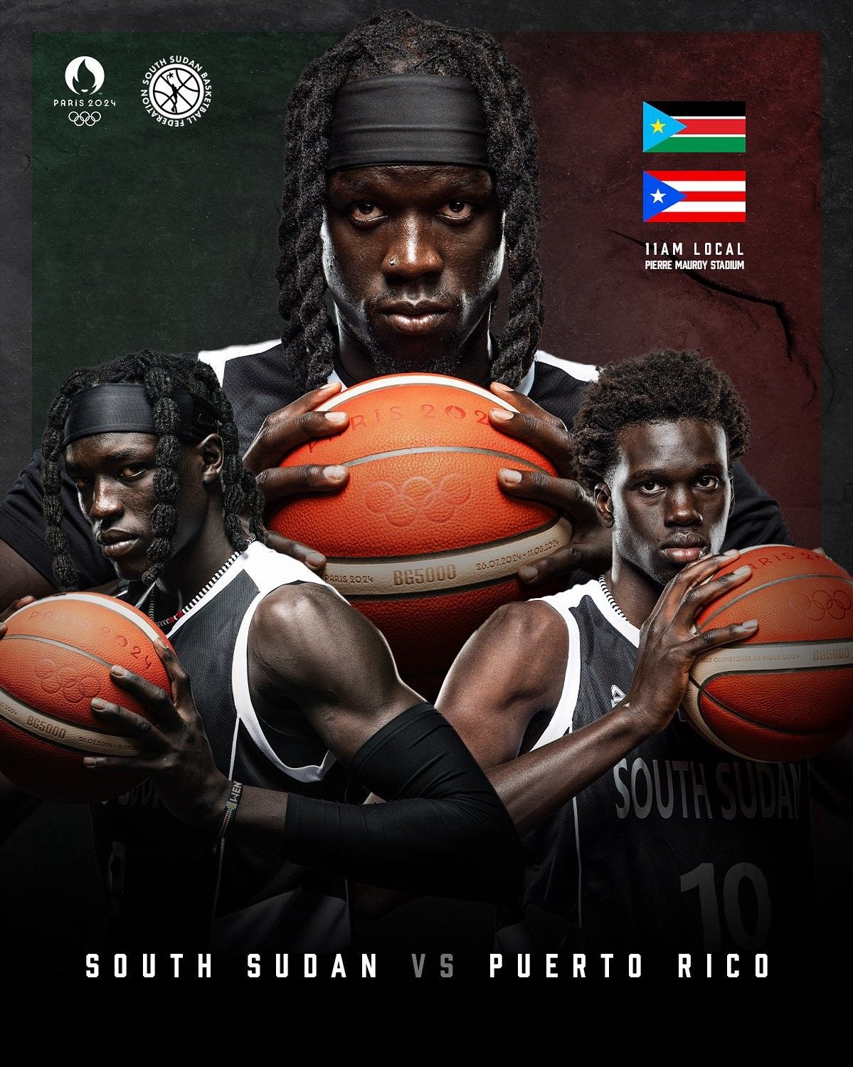 The South Sudan Men’s Basketball National Anthem Was Mistakenly Played as the Sudanese National Anthem Causing Huge Controversy -illustration-