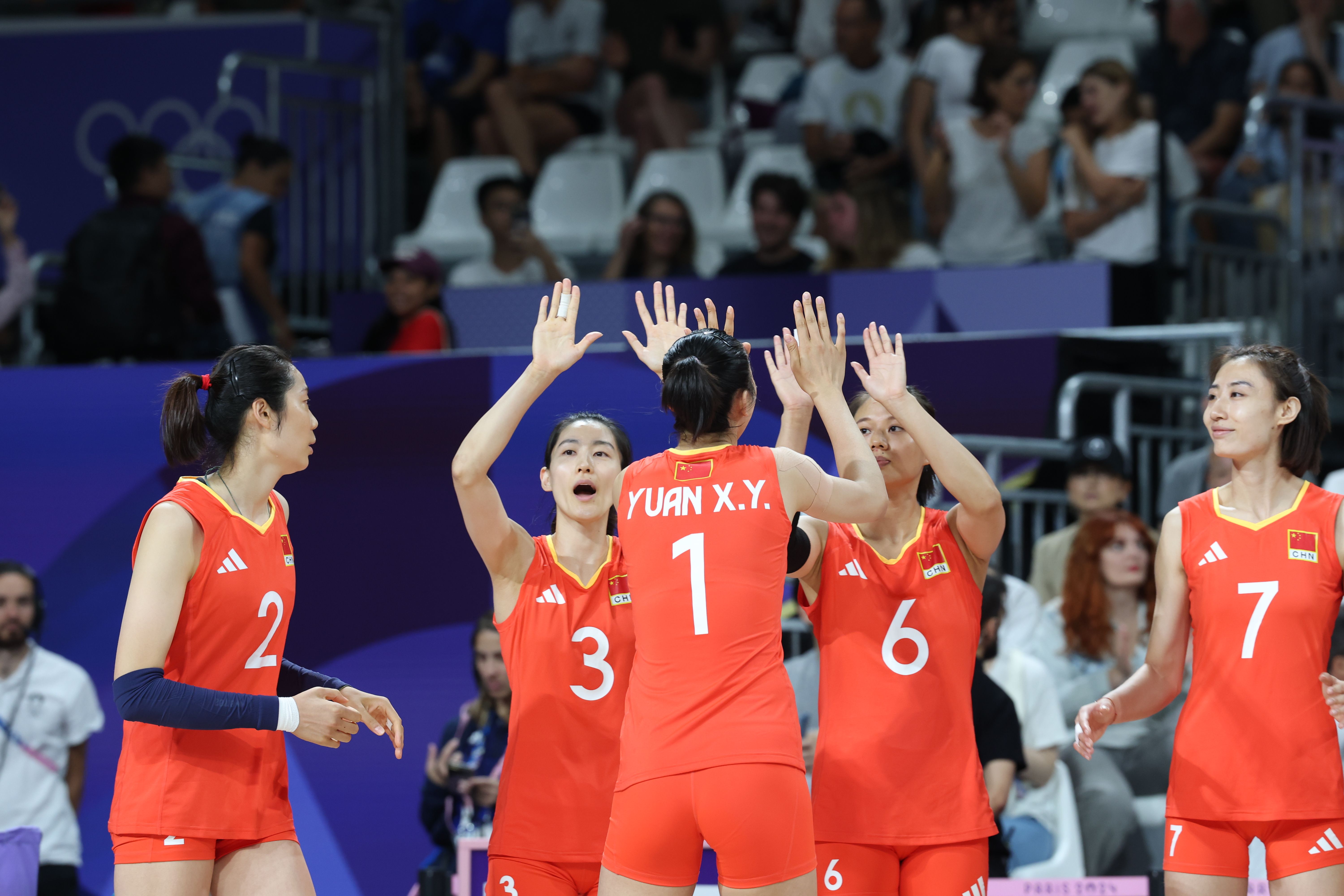 Olympic Women’s Volleyball Quarterfinal: China Women’s Team – Loses Another Set, Temporarily Trails Turkey -illustration-