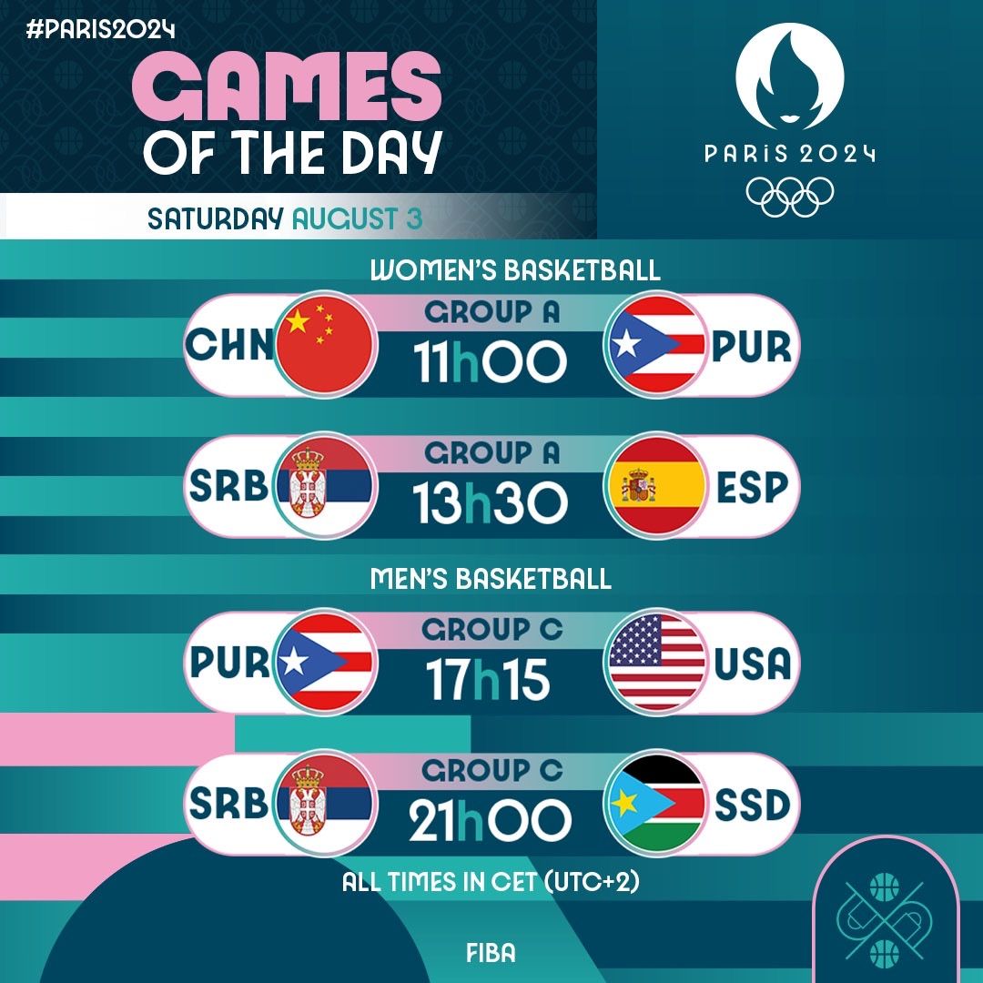 Olympic Basketball Highlights for Today: China’s Women’s Team Faces a Critical Match, U.S. Men’s Team Aims for Top Spot in the Quarterfinals -illustration-