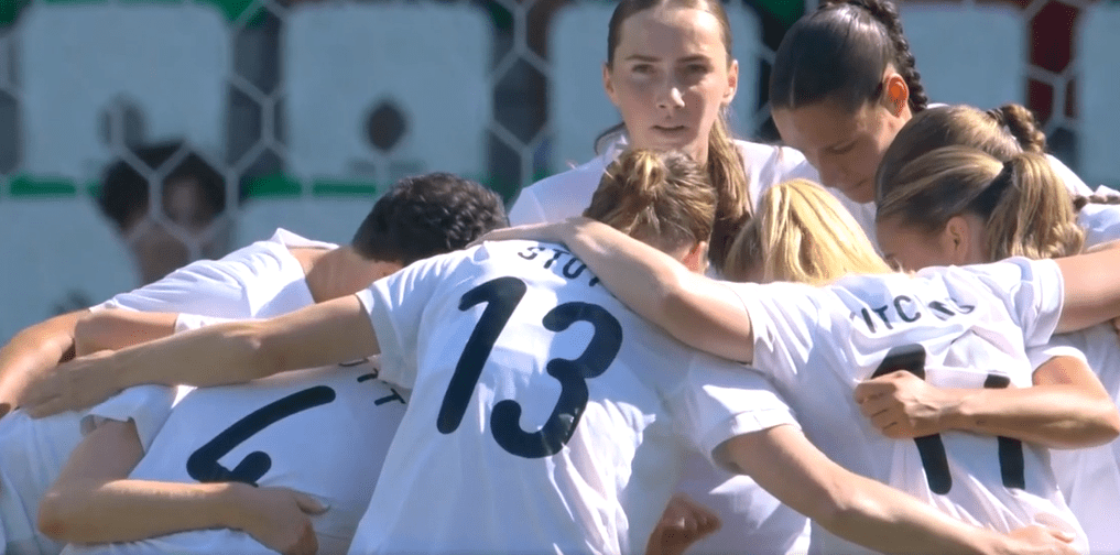 Olympic Women’s Football: Barry Breaks the Deadlock, Lacasse Levels in Stoppage Time – Canada Women’s Team Draws with New Zealand Temporarily -illustration-