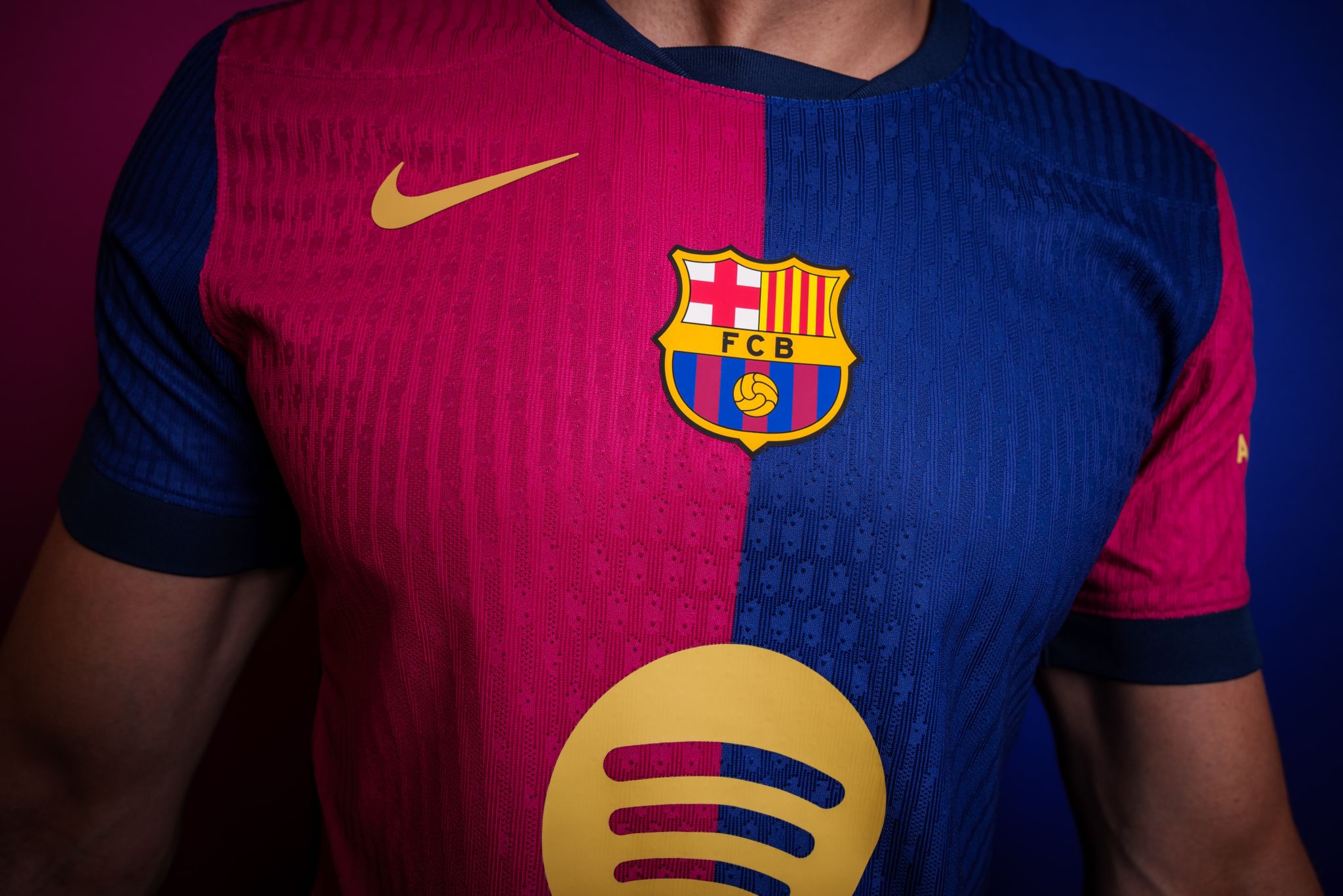 Nice Look? Barcelona Unveils Home Kit for the 24/25 Season with a Half Red-Half Blue Design and Centered Crest -illustration-1