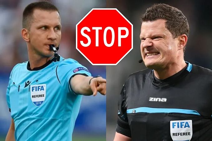 Scandalous! Two VAR Referees Arrested for Stealing Traffic Signs After Drinking, Ruled Out for Champions League Qualifier -illustration-