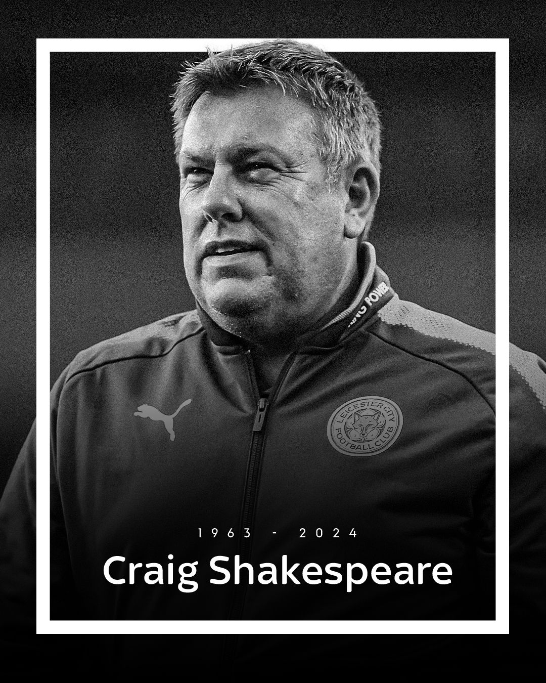 RIP Former Leicester City Title-Winning Assistant Coach Craig Shakespeare Passes Away Aged 60 -illustration-