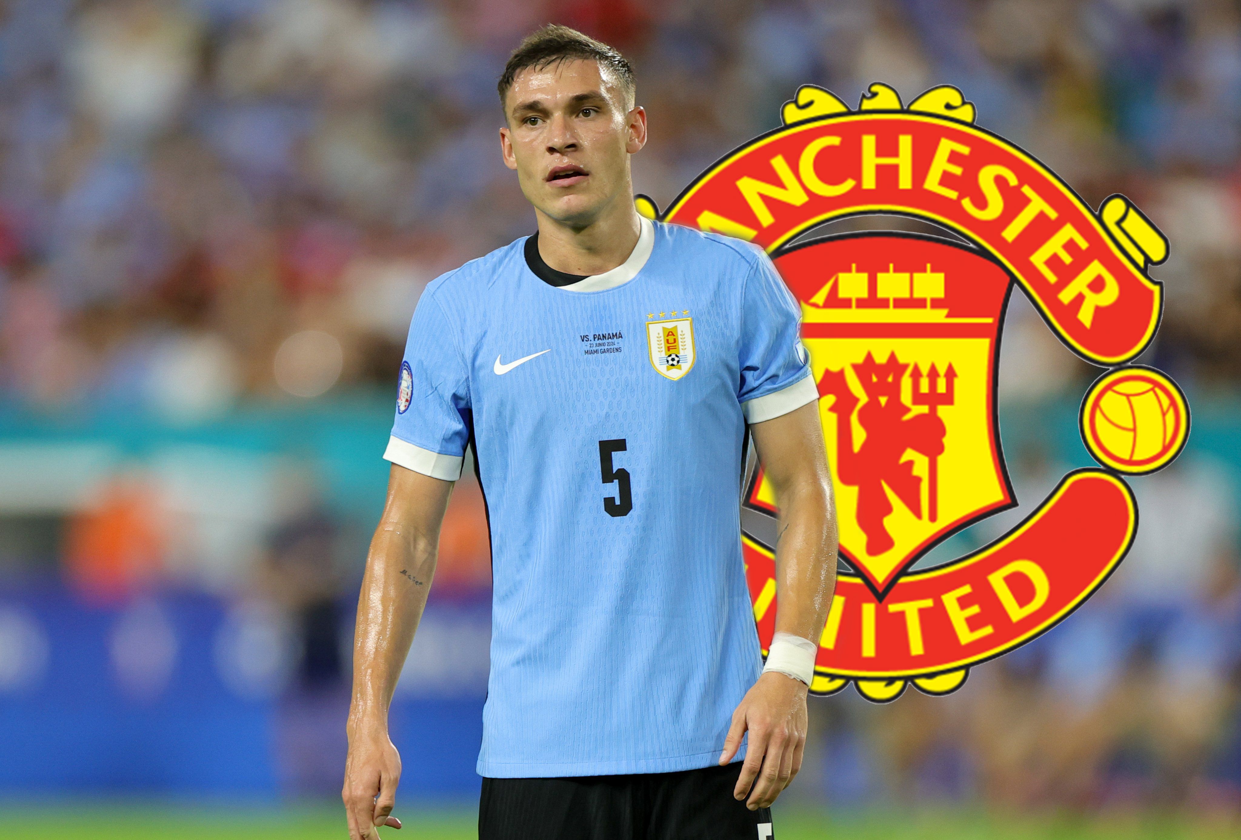 TA: Unwilling to Pay the High Transfer Fee for Ugarte, Manchester United Are Already Looking at Other Candidates -illustration-