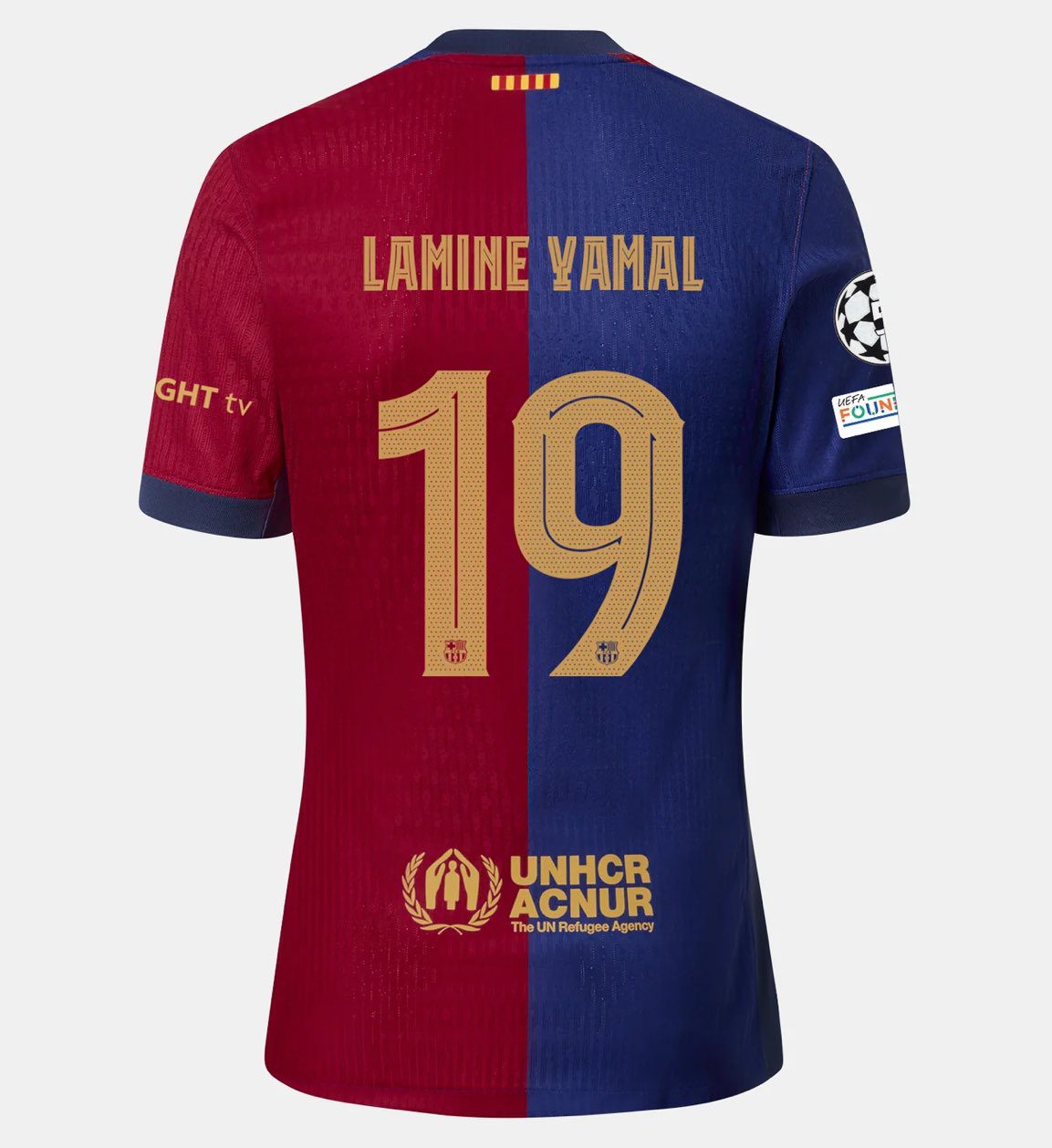 Nice Look? Barcelona Unveils Home Kit for the 24/25 Season with a Half Red-Half Blue Design and Centered Crest -illustration-4