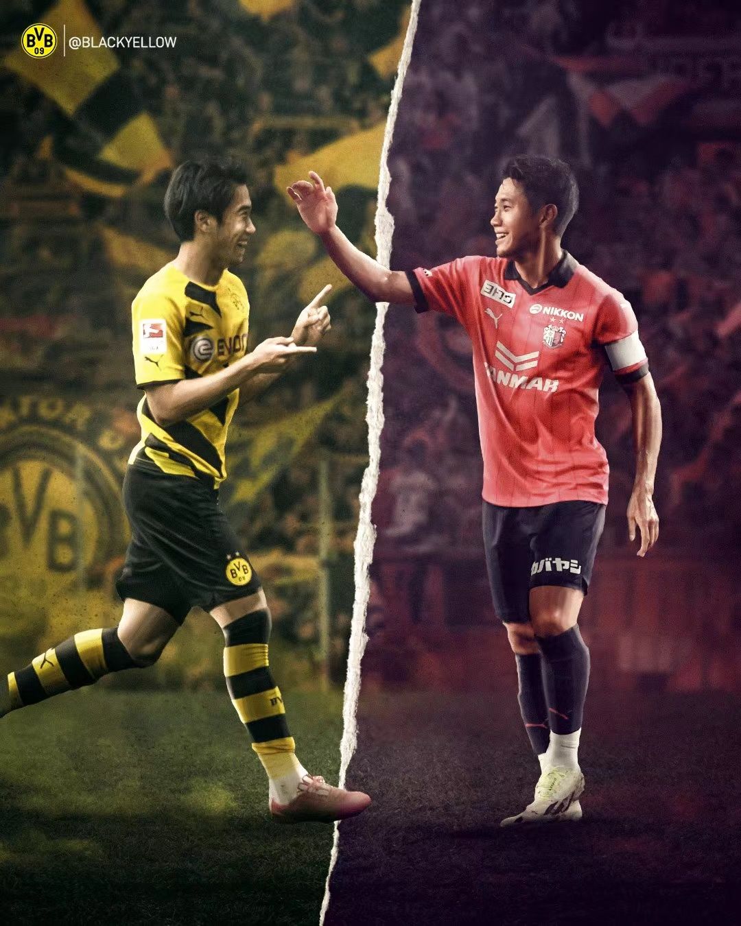 Friendly Match Preview: Shinji Kagawa Faces Former Club! Cerezo Osaka Struggles Defensively, Dortmund Underperforms in Thailand -illustration-