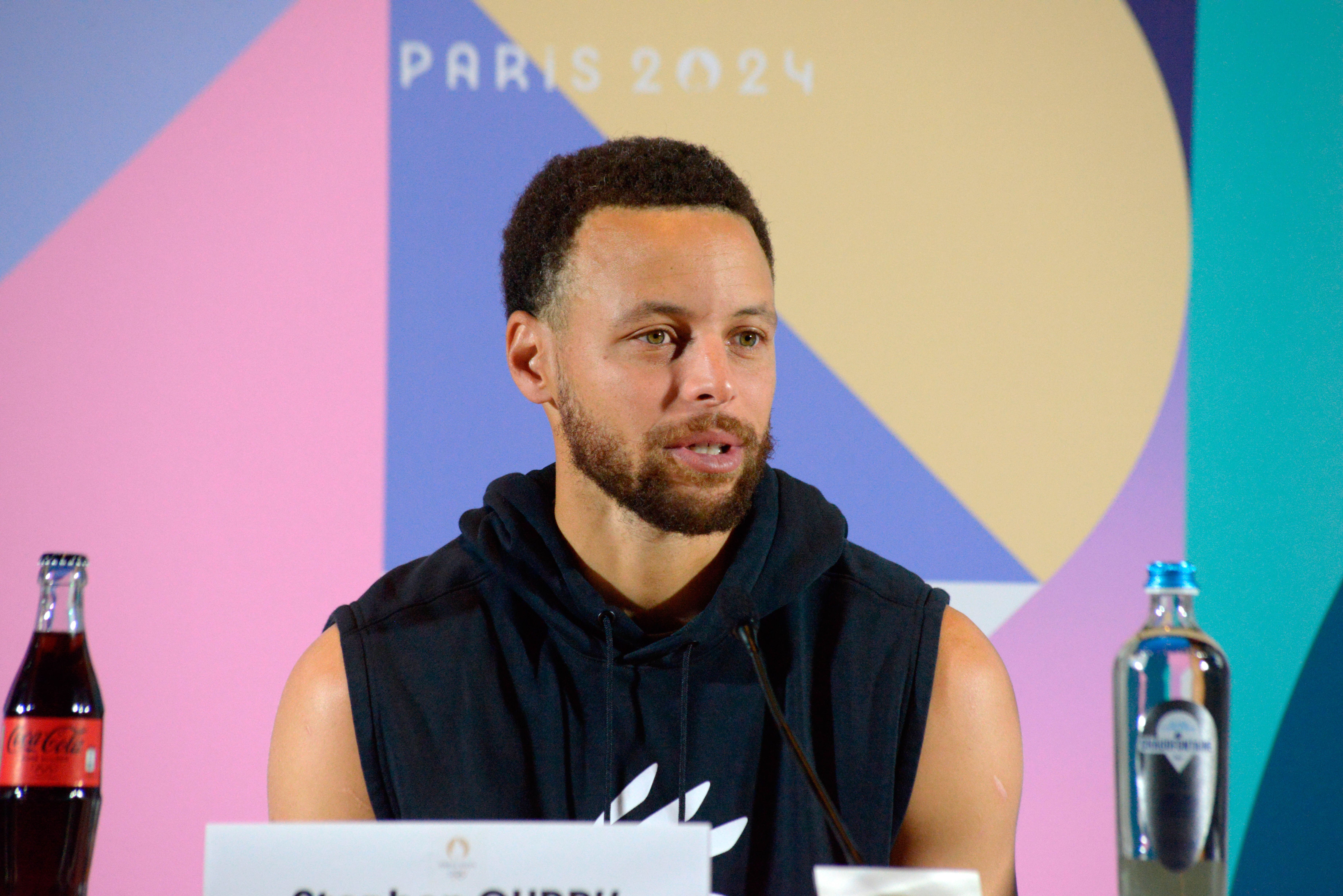 Curry: I’m Very Excited to Compete for My Country; We’re Here to Win the Championship -illustration-