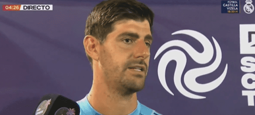 Courtois: We Don’t Like Losing to Barca But What’s Important Are the Official Games of the New Season -illustration-