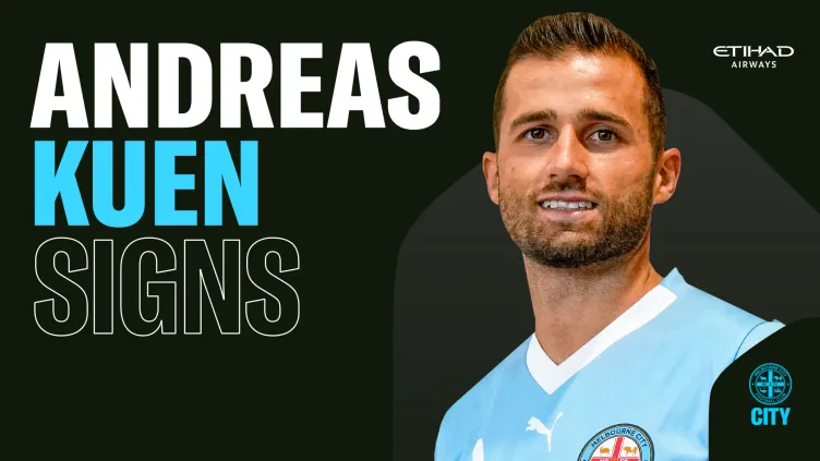 Melbourne City Official: Sign Austrian Attacking Midfielder Kuhn on Contract+ -illustration-