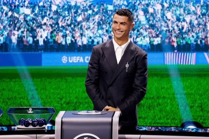 UEFA Invite Ronaldo Just to Press the Draw Button? Fans Joke: He Looked Bored -illustration-