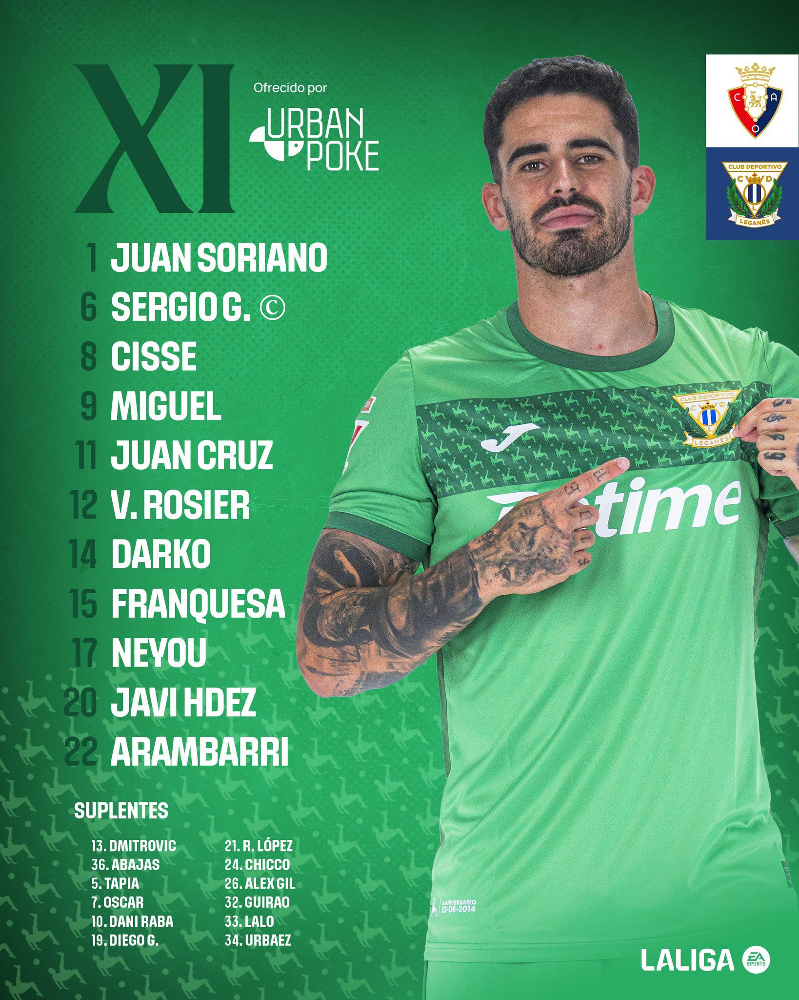 Osasuna vs Leganes Starting Lineups: Budimir Leads! Arambarri Included -illustration-1