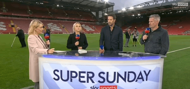 Famous Commentator Slams Sky Sports Broadcast: All Liverpool Legends as Commentators, Showing Clear Favoritism Towards Big Clubs and Lacking Objectivity -illustration-