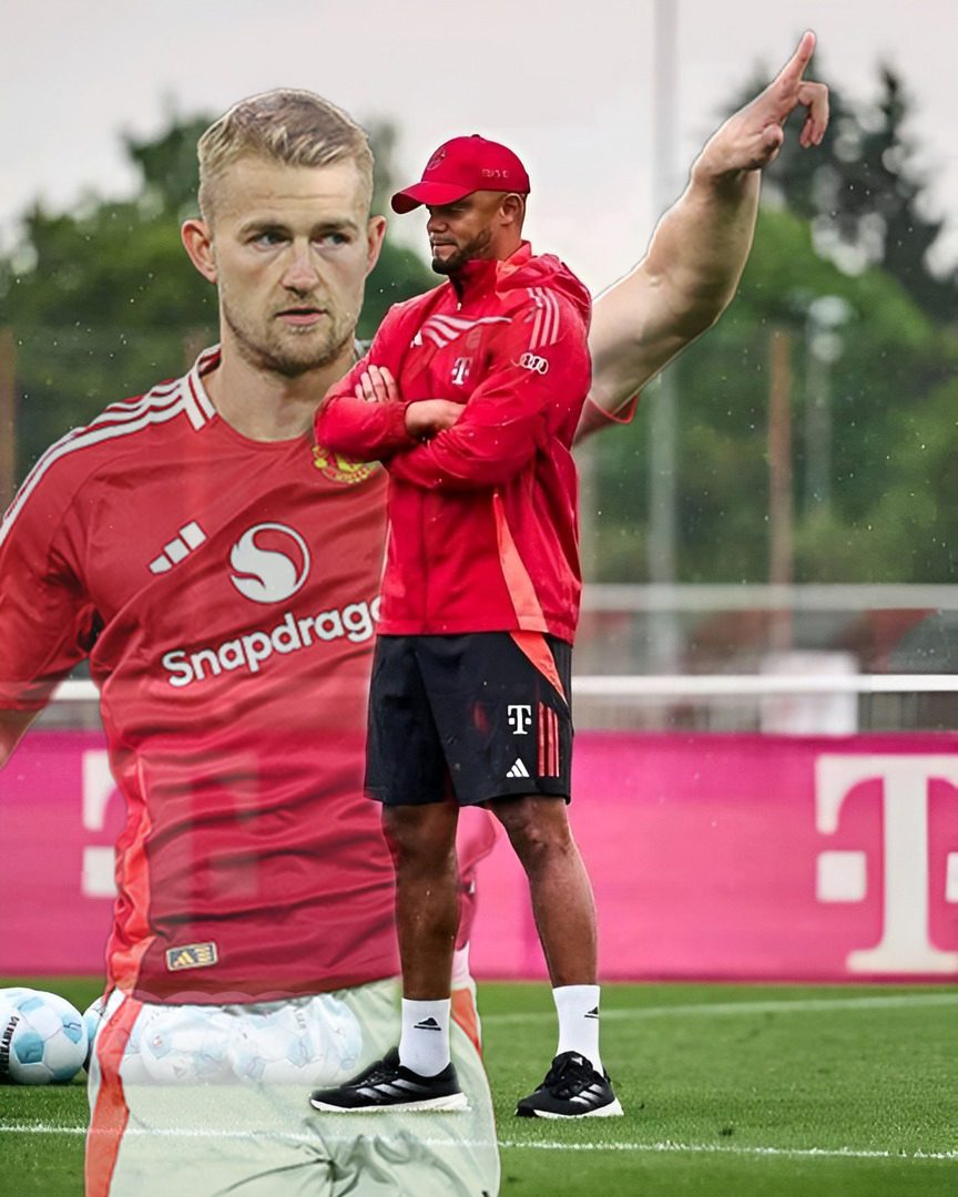 Bayern Spokesperson Denies TA Report: Kompany Never Personally Confirmed De Ligt as Top Defender in the Team -illustration-