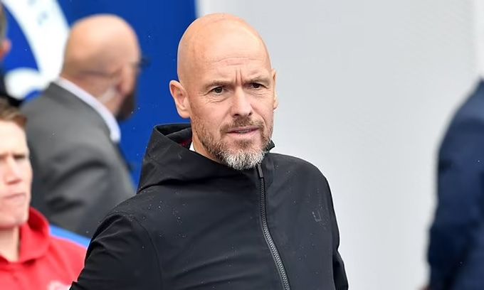 Ten Hag’s Odds of Being Sacked Have Become Second-Highest in the Premier League, Only Behind Everton’s Manager -illustration-