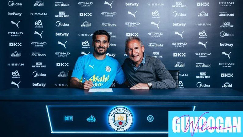 Official: Gündogan Returns to Manchester City After a Year -illustration-