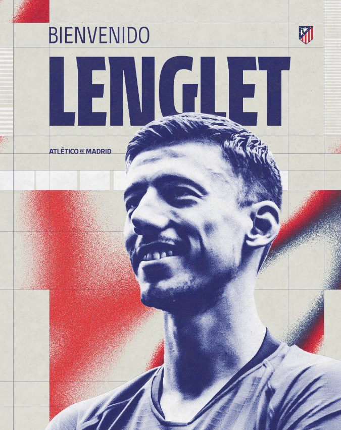 Official: Barcelona Defender Lenglet Joins Atlético Madrid on Loan Until the End of the Season -illustration-