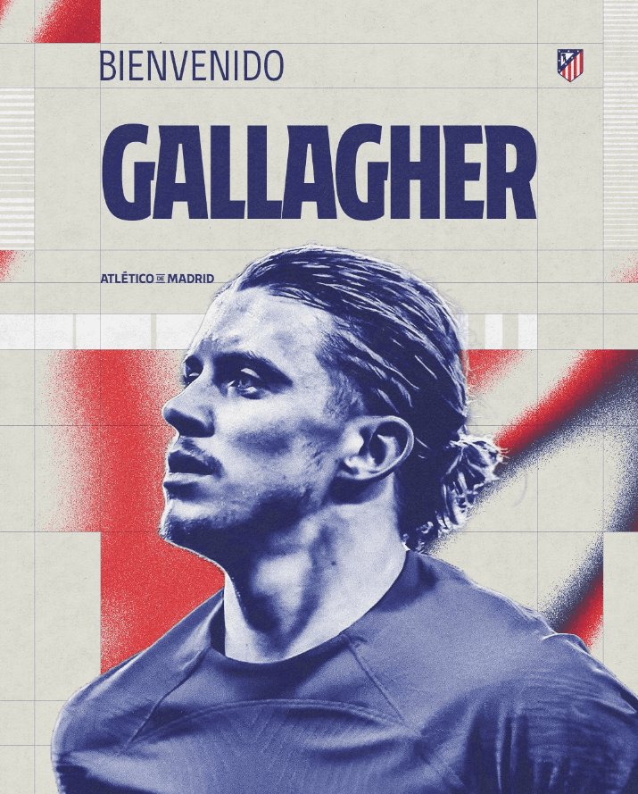 Official: Gallagher Joins Atlético Madrid -illustration-