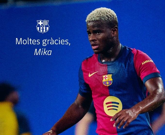 Official: Barca Defender Faye Joins Rennes for €10.3 Million -illustration-