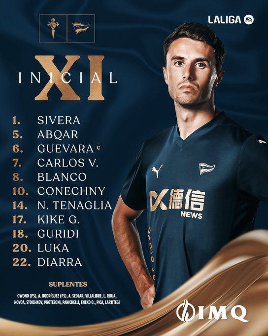 Celta vs Alavés Starting Lineups: Aspas PK Vicente -illustration-1