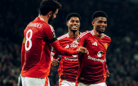 Manchester United Secures Another European Victory After a Long Drought, Having Previously Gone Winless in Multiple European Matches