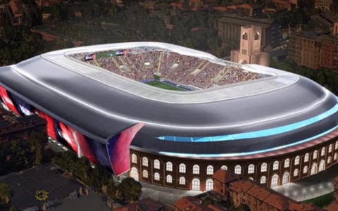 Bologna Renovates Home Ground, Renderings Mocked by Fans as “Futuristic Toilet”