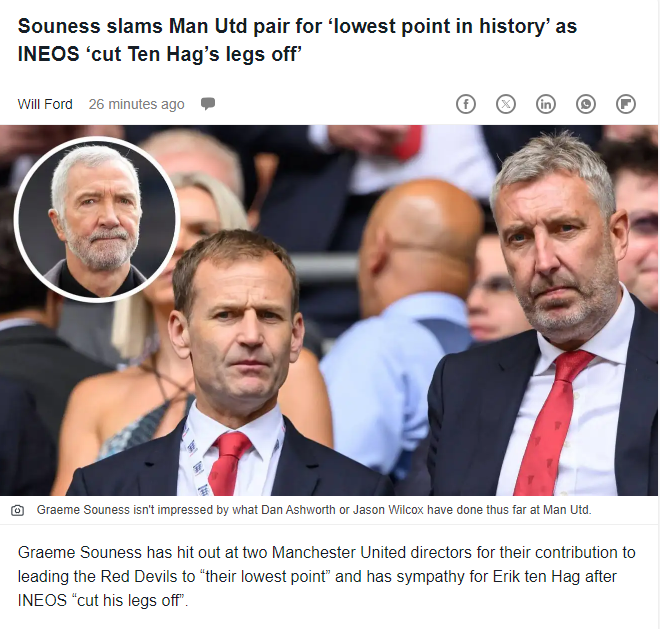 Souness: Manchester United's Problem Lies in Management, Not Coaches